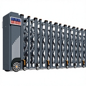 Barriera Stradale Espandibile Manuale a Prezzi di Fabbrica, Barriera di Sicurezza per il Controllo della Folla, Barriera Stradale in Alluminio Antiurto con Telecomando - Product Image 5