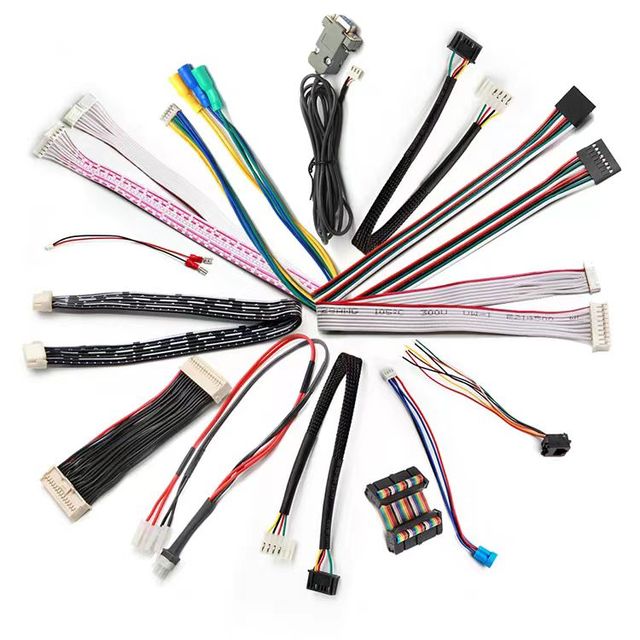 Custom JST Molex SH1.0/1.25/ZH1.5/PH2.0XH2.54/VH3.96mm Connector 2/3/4/5/6/7/8/9/10/11/12/13 Male Female Wire Harness