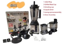 Mélangeur Commercial Professionnel de Table 9500W 0.8-3L, Machine Robuste 6 en 1, Blender Électrique Multifonctionnel pour Cuisine
