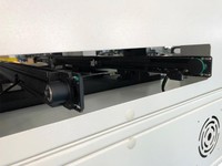 Penjualan langsung dari pabrik Oven elektrik aliran udara panas bebas timbal 4 zona untuk instrumentasi otomatis jalur produksi SMT