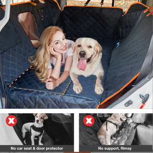 Hamac pliable 100% étanche pour animaux de compagnie pour animaux de compagnie voyage siège Extender <span class=keywords><strong>chien</strong></span> housses de siège pour chiens/SUV - Product Image 4