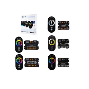 DC12-24V LED Strip Light with App <strong>Control</strong> 4-Channel Dimmer 20A 20M Range Smart Home CCT/RGBWC Adjustable Brightness - Product Image 1