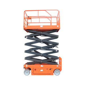 CE ISO Lift Height 4m 5m 6m Construction Scissor Platform <b>Ladder</b> Aerial Elevated Work - Product Image 2