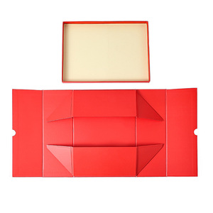 EVERWIN Custom <b>Gift</b> <b>Boxes</b> Christmas Luxury Lid and Base Foldable <b>Gift</b> Box With Ribbon <b>Wedding</b> <b>Gift</b> Box for Guest - Product Image 5