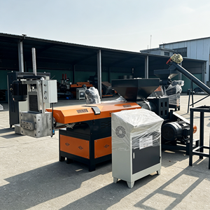 1000Kg/H Wood PA PC Engineering Plastic Composite Lump Agglomerator Matching Garbage Sack Extruder Regranulation Unit Maker - Product Image 6