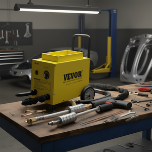 Machine à redresser les tôles Vevor SG 7500, équipement de réparation de carrosserie, 220V, construction en acier, outil de redressage de panneaux automobiles - Product Image 2