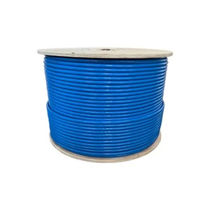 4PR เสื้อแจ็กเก็ต8ตัวนำ23AWG PVC หรือ Lszh 1000FT กล่อง305เมตรสายเคเบิลเครือข่าย LAN ในร่ม CAT 6 SFTP <span class=keywords><strong>sf</strong></span>/<span class=keywords><strong>utp</strong></span> <span class=keywords><strong>CAT6</strong></span>จากผู้ผลิต - Product Image 4