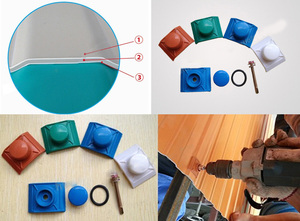 <strong>Cheap</strong> Price Waterproof Plastic APvc Roof Tile Sheets ASA Roofing <strong>Shingles</strong> - Product Image 5