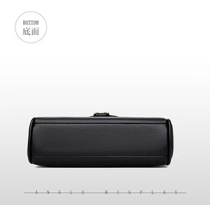 Nuevo bolso de lujo a la moda de cuero en contraste de alta calidad de gran capacidad para mujer, bolso de hombro de oficina diario, bolso de mensajero - Product Image 5