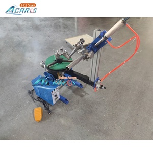 Thông qua lỗ 65 mm 170mm 90 độ <span class=keywords><strong>Tank</strong></span> xoay Hàn định vị với khí nén đầu tailstock chân đạp 220V - Product Image 4