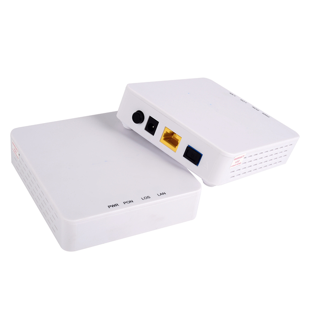 Fiber Optic Network Unit Xpon Ont with English Version Ont Fiber Optic Modem on Stock