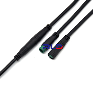 उच्च गुणवत्ता 4 पिन वाटरप्रूफ एम 8 एम 6 स्कूटर इलेक्ट्रिक साइकिल कनेक्टर - Product Image 1