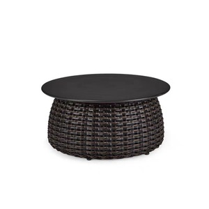 Modern Weather-resistant steel <b>Outdoor</b> <b>Side</b> <b>Table</b> Set for Hotel Garden Poolside Villa hotel Patio Use dining <b>table</b> - Product Image 2