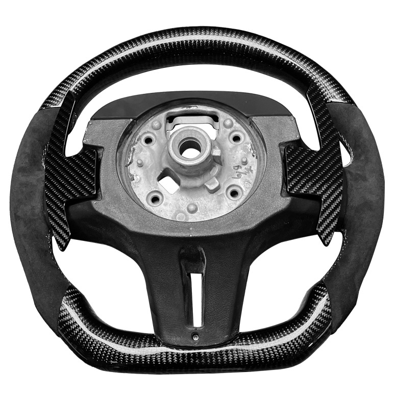 Custom Carbon Fiber LED Steering Wheel (BMW Fitment), photo 2