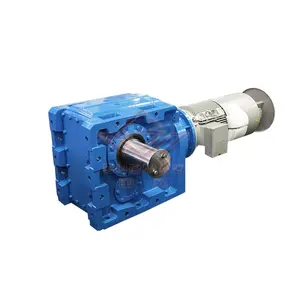 90 Degree Bevel Gearbox /k Series Speed Transmission Gear Reducer With Electric Motor