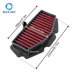 Filtre à air pour moto Kawasaki VERSYS 650 ABS 2015-2019 EX650 <span class=keywords><strong>Ninja</strong></span> 650-2017/EX650 Versys <span class=keywords><strong>LT</strong></span> ABS 2020-2015 - Product Image 3