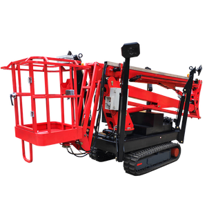Piattaforma di Sollevamento Telescopica Cingolata Idraulica DC e Diesel da 14m, 16m, 18m in Vendita - Product Image 1