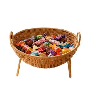 ชั้นวางผลไม้ทอมือพร้อมหูจับสำหรับจัดเก็บและโชว์ - Product Image 2
