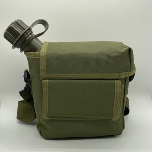 Gourde de survie en <span class=keywords><strong>plastique</strong></span> de 2 L, forme carrée, motif camouflage, pour le camping - Product Image 4