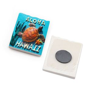 Imán de nevera con forma de logotipo 3D DIY, recuerdo de boda en Hawái para invitados - Product Image 2