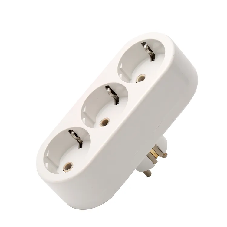 Modern Safety European Standard Round Plug Brass Metal Switches And Sockets