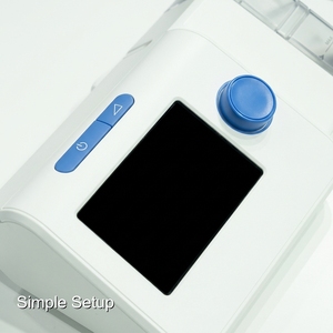 Les capteurs intelligents intégrés élèvent la machine à sommeil portable Keling Medical au-dessus des dispositifs respiratoires standard. Keling Medical-CP - Product Image 4