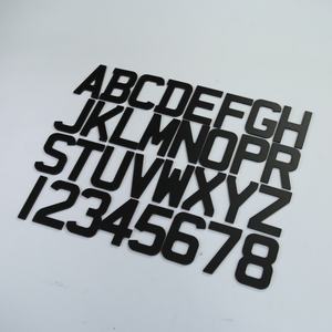Meilleur prix, lettres autocollantes 4D en acrylique, lettres en gel 3D, autocollants en gel, 79*50mm, lettres britanniques pour <span class=keywords><strong>plaque</strong></span> d'<span class=keywords><strong>immatriculation</strong></span> de voiture - Product Image 3