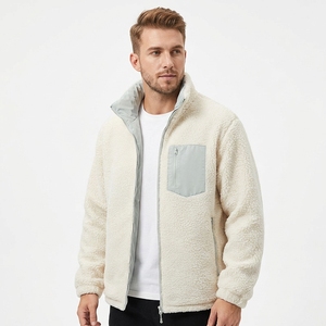 Veste matelassée réversible en polaire pour <span class=keywords><strong>homme</strong></span>, col montant, color block, épaisse et matelassée, <span class=keywords><strong>manteau</strong></span> en coton pour couple, collection automne-<span class=keywords><strong>hiver</strong></span> - Product Image 6