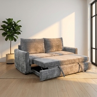 Canapé-lit 3 places en velours de conception européenne OEM avec rangement, écologique, pour salon, canapé de luxe pour salon