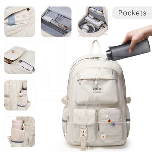 Mochilas escolares Mochila para estudiantes Precio al por mayor Mochila de gran capacidad Mochila unisex para jóvenes Multifuncional - Product Image 5