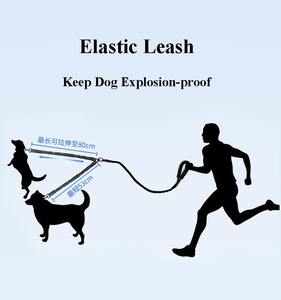 Nouveaux doubles extrémités anti-déflagrantes réfléchissantes en plein air <span class=keywords><strong>pour</strong></span> animaux de compagnie fournitures de vie quotidienne produits de laisse de <span class=keywords><strong>chien</strong></span> élastiques durables - Product Image 3