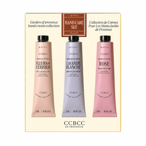 ชุดของขวัญครีมทามือกลิ่นหอม Provence Scent ขนาด 75 มล. แต่ละชิ้น กลิ่นเชอร์รี่ บลอสซัม ลาเวนเดอร์ และกุหลาบ โลชั่นบำรุงผิวมือ - Product Image 1