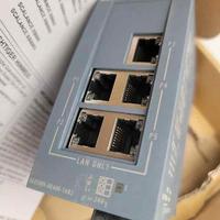 6GK5005-0BA00-1AB2 Switch Ethernet Industrial de 100 MB, Almacenamiento, Infraestructura de Red Ethernet Industrial