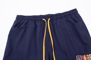 Pantalones <span class=keywords><strong>de</strong></span> Trabajo Médicos Personalizados OEM con Logotipo Bordado, Estilo Étnico, Uniforme Médico para <span class=keywords><strong>Hombre</strong></span>, Pantalones <span class=keywords><strong>de</strong></span> Pierna Recta - Product Image 4
