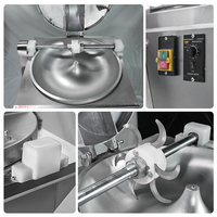 Commerciële groentesnijmachine Aardappelwortelen Cutter Grinder Automatische elektrische groente-fruitkom hakmachine