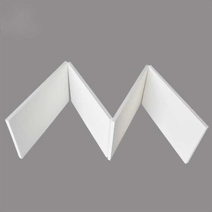 Piatto refrattario in fibra ceramica con pannello refrattario in fibra di ceramica con isolamento termico fibroso da 1800C personalizzato - Product Image 3