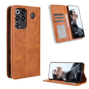Funda de Cuero para Teléfono con Hebilla Magnética y Patrón Retro para ZTE Redmagic 11 Pro/Pro + - Product Image 1