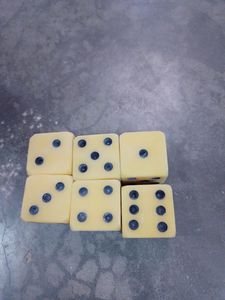 ทำด้วยมือคุณภาพสูงควายกระดูก4ด้านอาเกตลูกเต๋าควายฮอร์นลูกเต๋าสำหรับเล่นเกม - Product Image 3