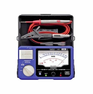 Testeur de résistance d'isolement analogique HIOKI IR4017-20 500V 1000M M HiTESTER Mégohmmètre analogique III 600V - Product Image 5
