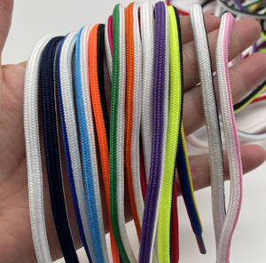 Two-Tone Color-Blocking Polyester <b>Shoelaces</b> Pants <b>Rope</b> New Polyester Material for Sports Garments DIY Hat Bags Shoes - Product Image 2