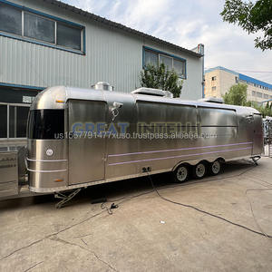 Camion de restauration mobile entièrement équipé avec cuisine complète, kiosque à hot-dogs, camionnette à glaces, chariot de restauration, remorque alimentaire - Product Image 1