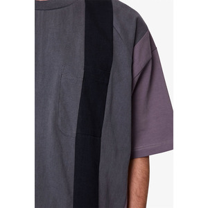 T-shirt surdimensionné personnalisé, t-shirts pour hommes, t-shirt multi-panneaux de créateur pour hommes - Product Image 2