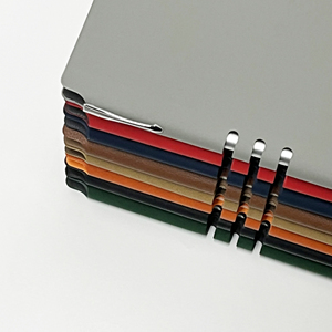 Biểu tượng tùy chỉnh softcover nhà máy Giá máy tính xách tay PU da A5 A6 A7 Kích thước khâu Tạp Chí Nhật Ký kế hoạch máy tính xách tay - Product Image 5