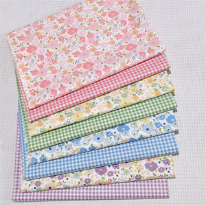 Tessuto di <span class=keywords><strong>Cotone</strong></span> Twill Leggero a Quadri Floreali Henry Wholesale, Tessuto di <span class=keywords><strong>Cotone</strong></span> Stampato Personalizzato per Biancheria da Letto e Abbigliamento per Bambini - Product Image 1