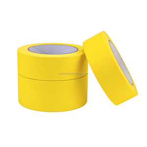 20 + năm sản xuất ô tô giấy Crepe masking tape 120 độ nhiệt độ cao Tự động sơn bảo vệ băng dính - Product Image 2