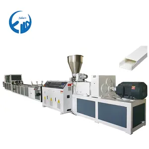 China Supplier CE Approved Automatic PVC Cable Trunking Casing Extrusion Production Making Machine