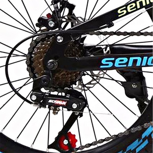 Vente d'usine <span class=keywords><strong>KEYO</strong></span> Vélo de montagne pliable 21 vitesses 20 pouces Frein à disque Cadre en acier avec suspension de fourche et conception entièrement antichoc - Product Image 5