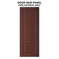 Porte intérieure en HDF 860 kg/m² avec revêtement mélaminé, design postmoderne ton bois pour chambres chaleureuses et confortables, portes de mobilier, hôpitaux