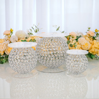 Support à gâteau en métal électroplaqué et cristal Lumoire Celebration Modèle 0078 – Décoration romantique pour desserts de mariage – Vente transfrontalière