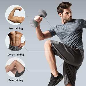 PROIRON 1/1.5/2/3/4/5/6/7/8/10kg haltère néoprène antidérapant main Macaron couleurs équipement de gymnastique pour la maison - Product Image 4